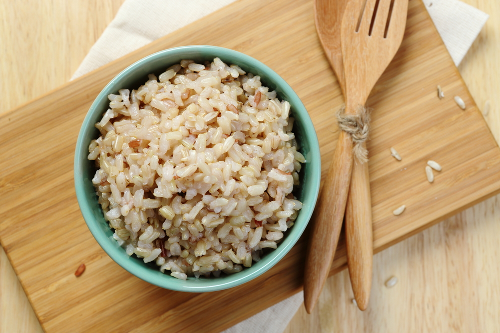 bruine rijst